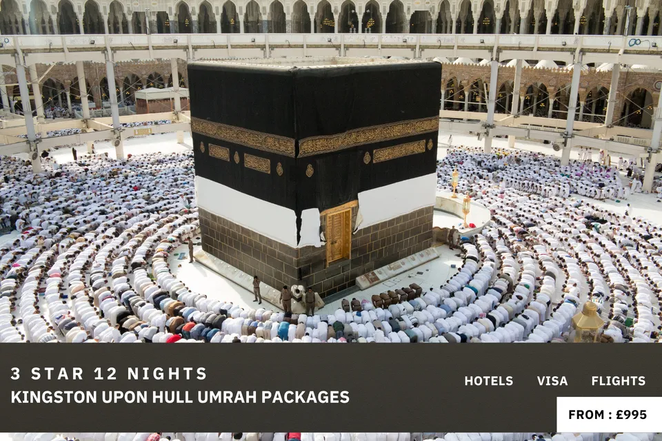 12 Nights 3 Star Kingston upon Hull Umrah Package